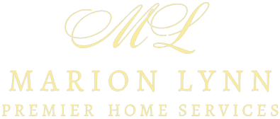 Logo for Marion Lynn Premier Home Services with initials "ML" in cursive above the full name in capital letters.