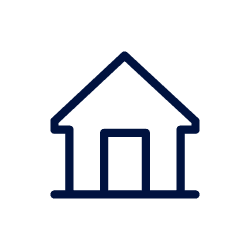 icon-set-2 Simple black line drawing of a house icon with a triangular roof and rectangular door.